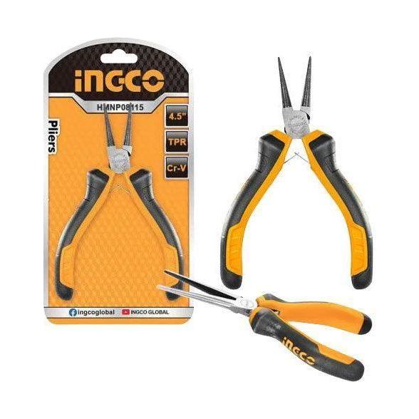 Ingco HMNP08115 Mini Round Nose Pliers 4.5 Ingco HMNP08115 Mini Round Nose Pliers 4.5